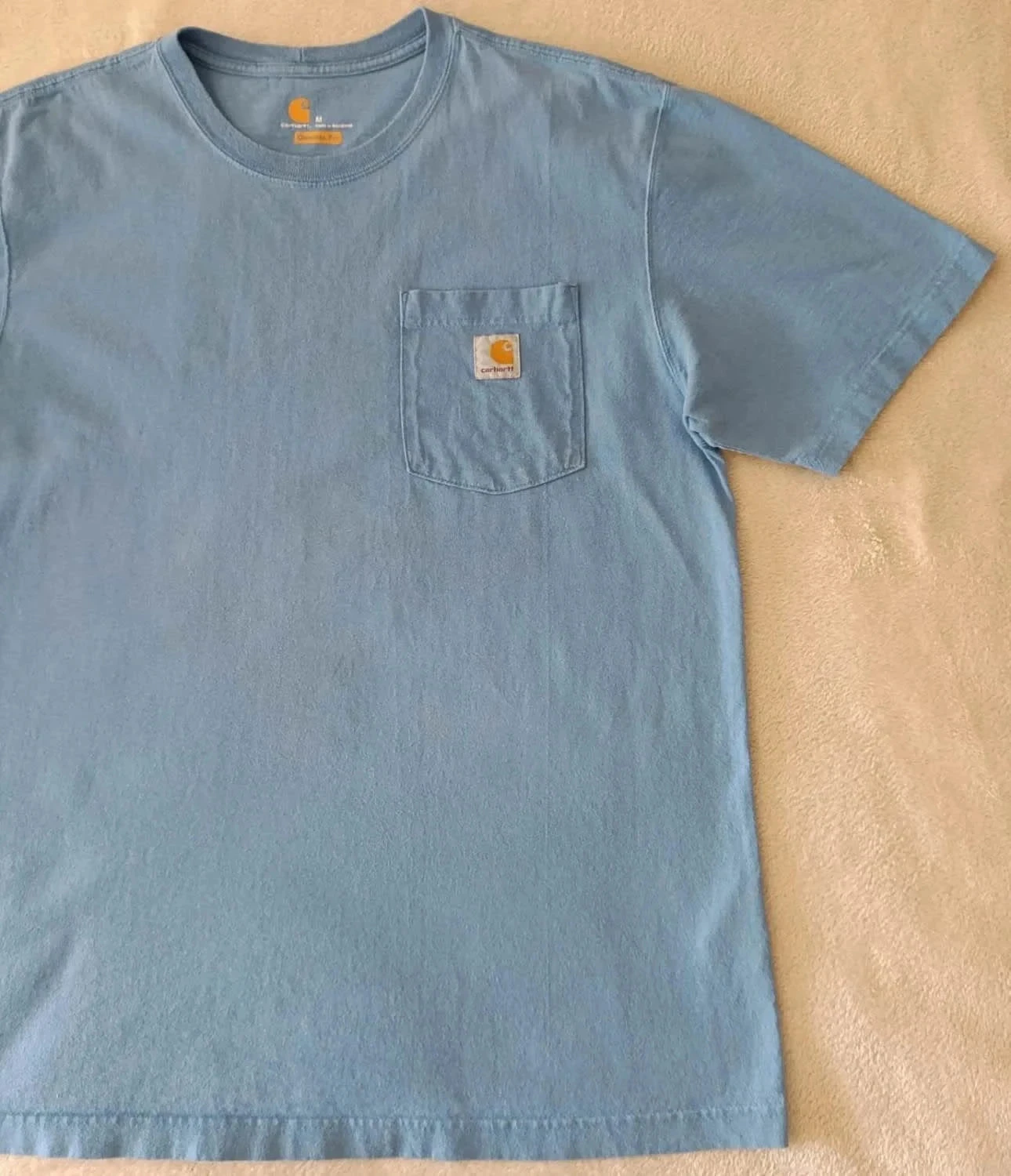 Lichtblauw Carhartt T-shirt Maat M – photo 4